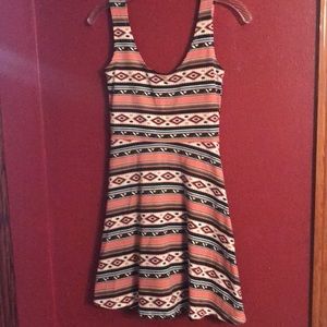 Angie brand-Pink/black dress